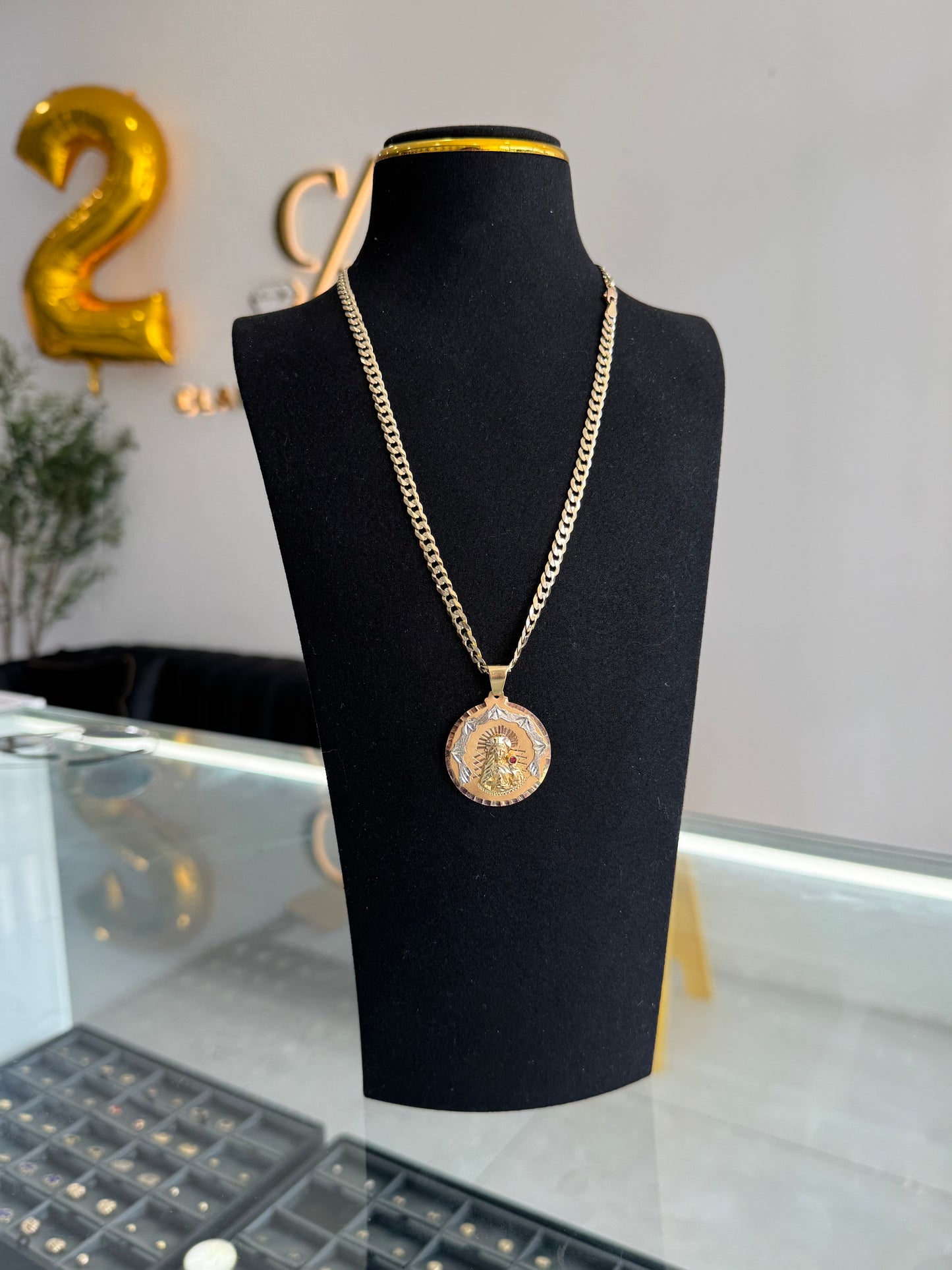 10k Chain And Pendant