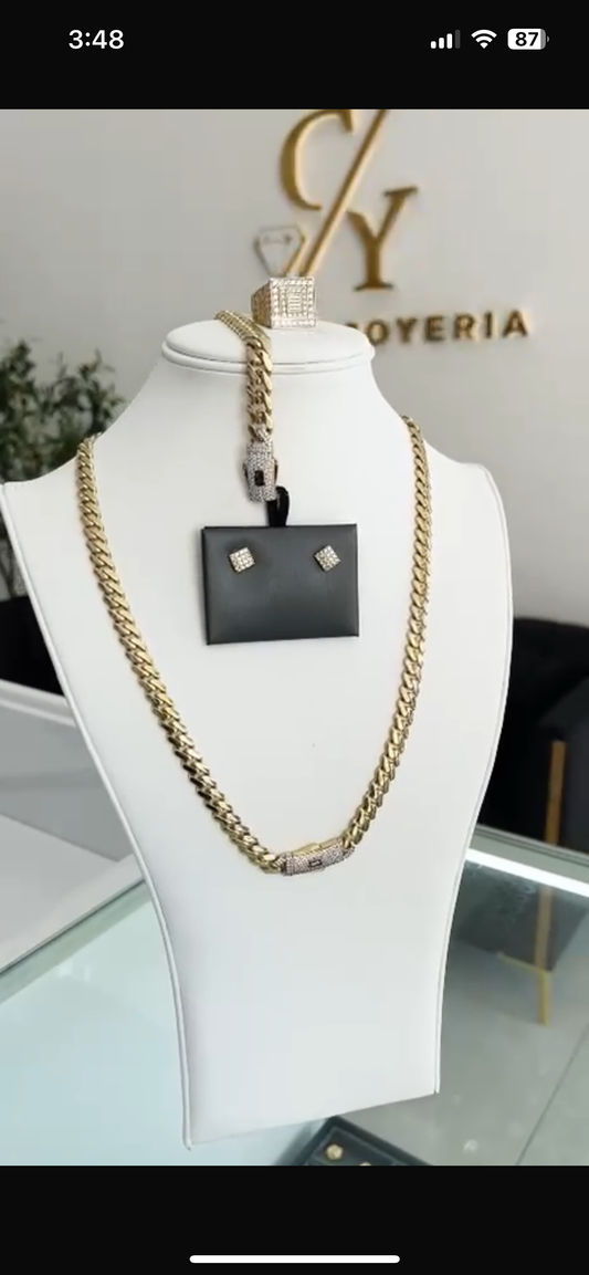 Monaco Set, Earrings and 10k Ring