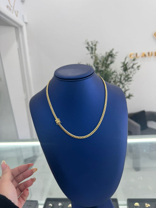 solid 10k Cuban chain