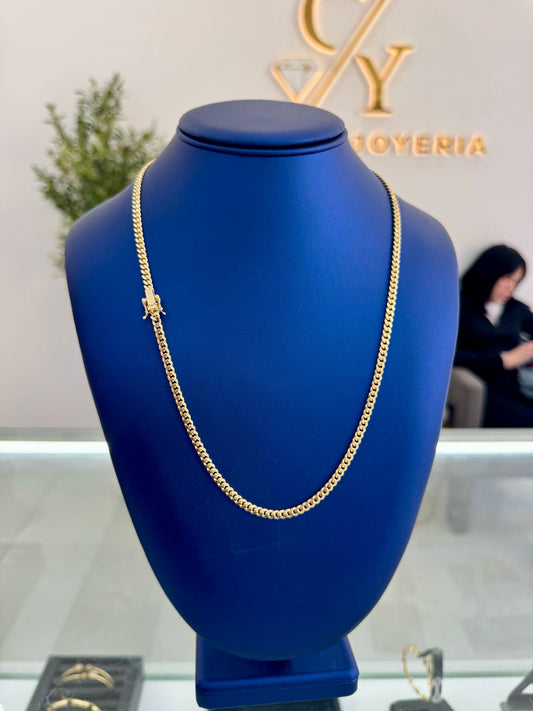 solid 10k Cuban chain