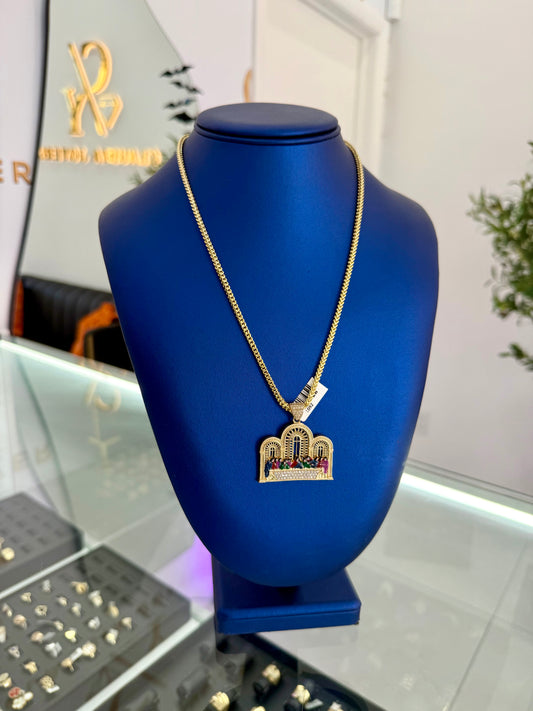 Chain Franco 10k Pendant 10k