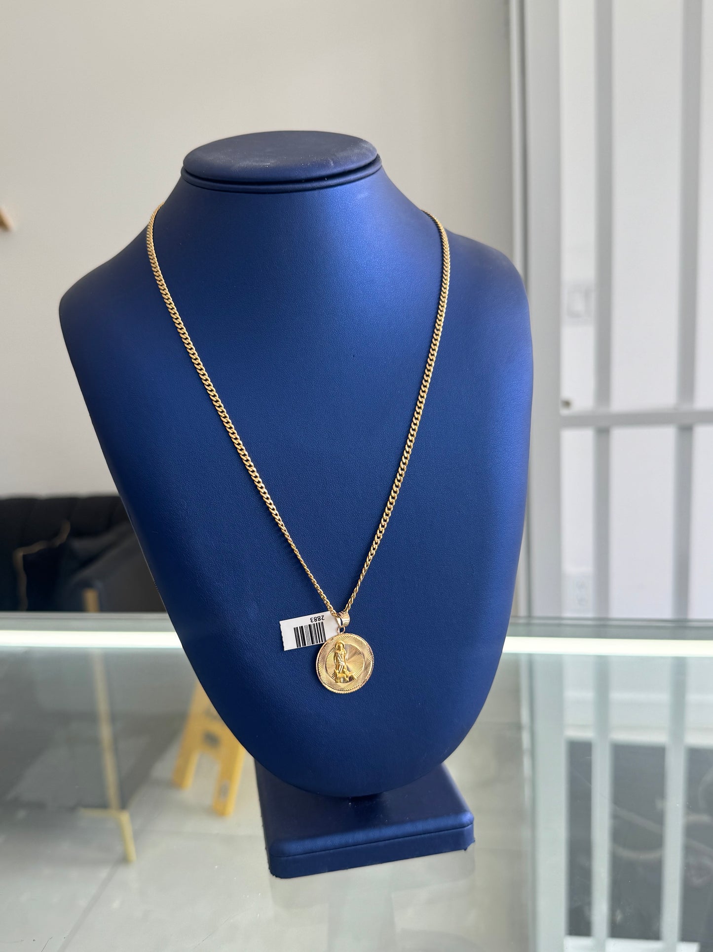 Cuban chain 10k + Pendant 10k