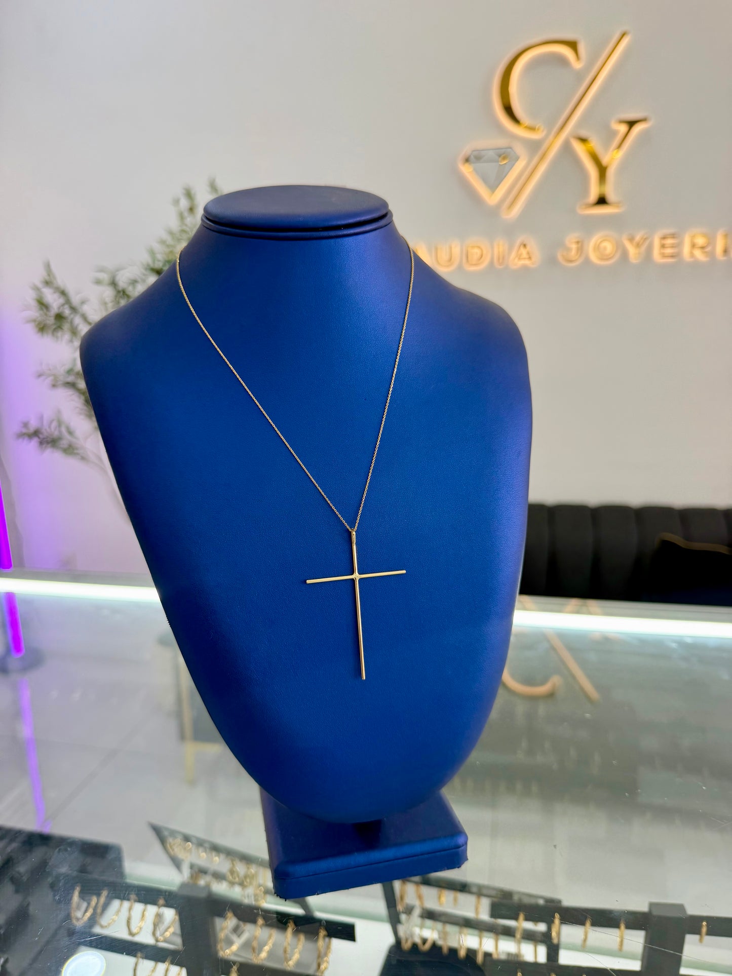 10k Gold Chain With Cross