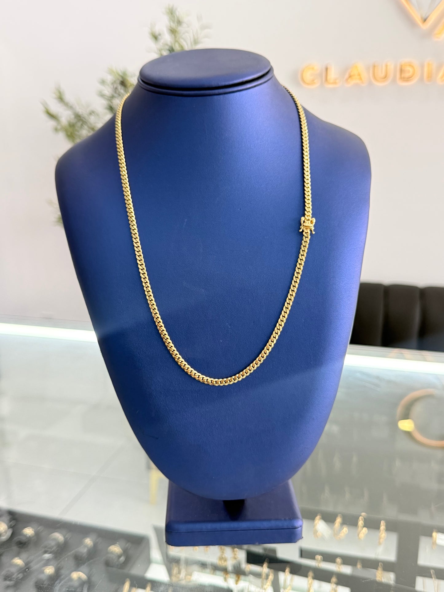 Solid Cuban Link 10k