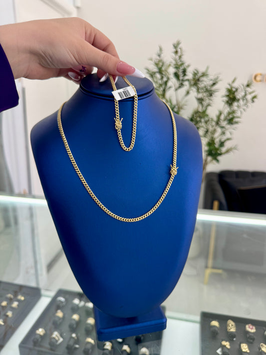 10k Cuban Link Set