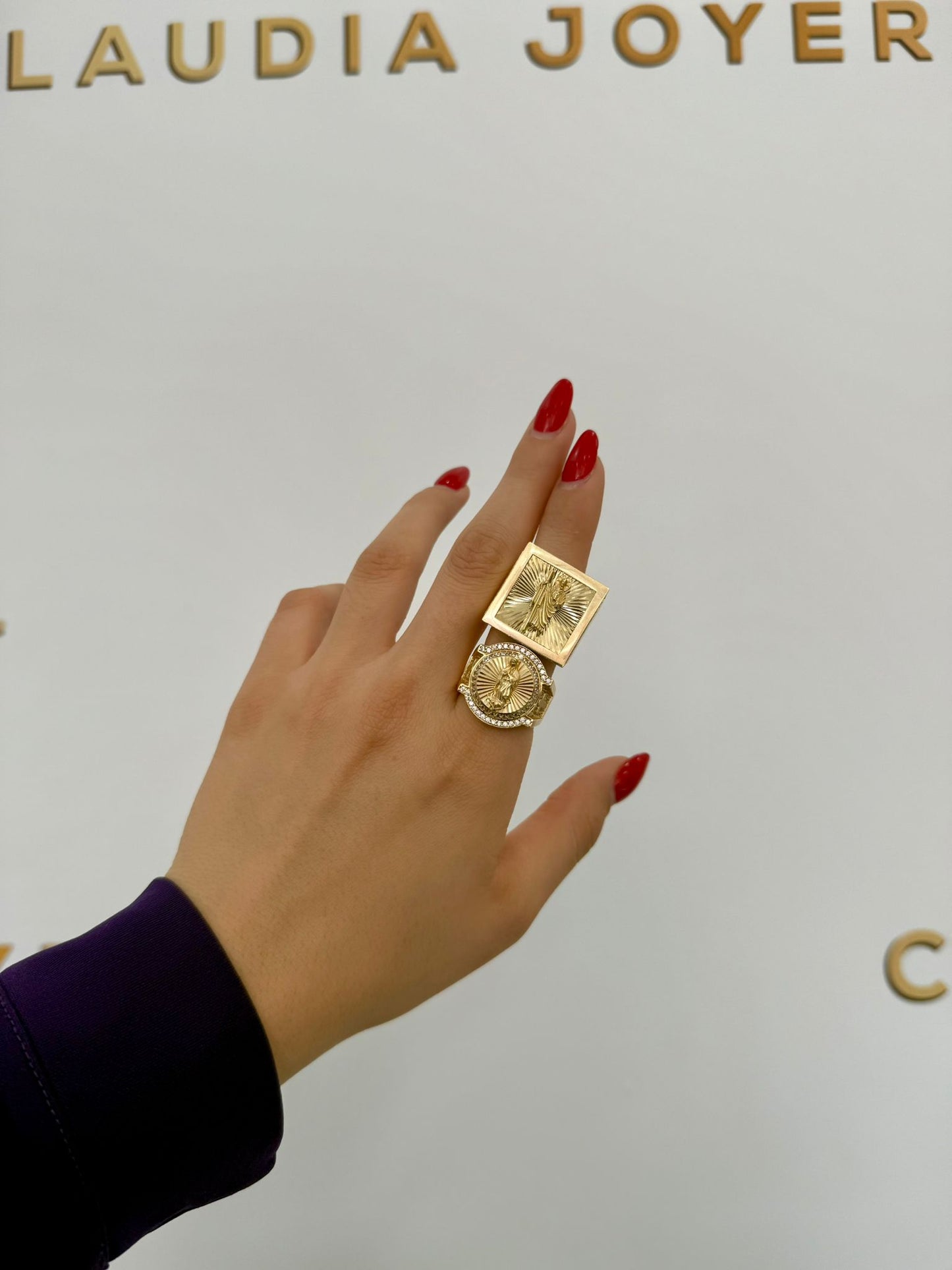 2 men's 10k rings (combo)