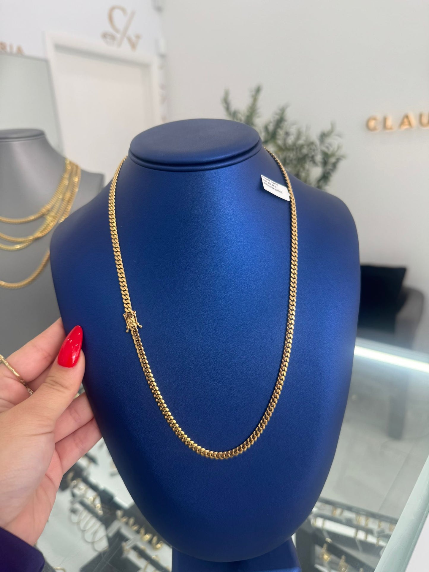 Cuban link sólid 10k