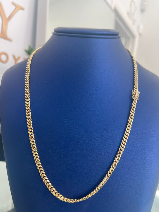 Cuban link hollow 10k