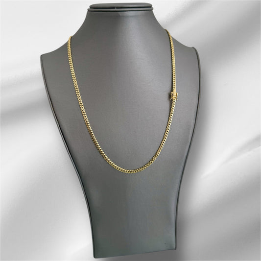 solid 14k Cuban chain