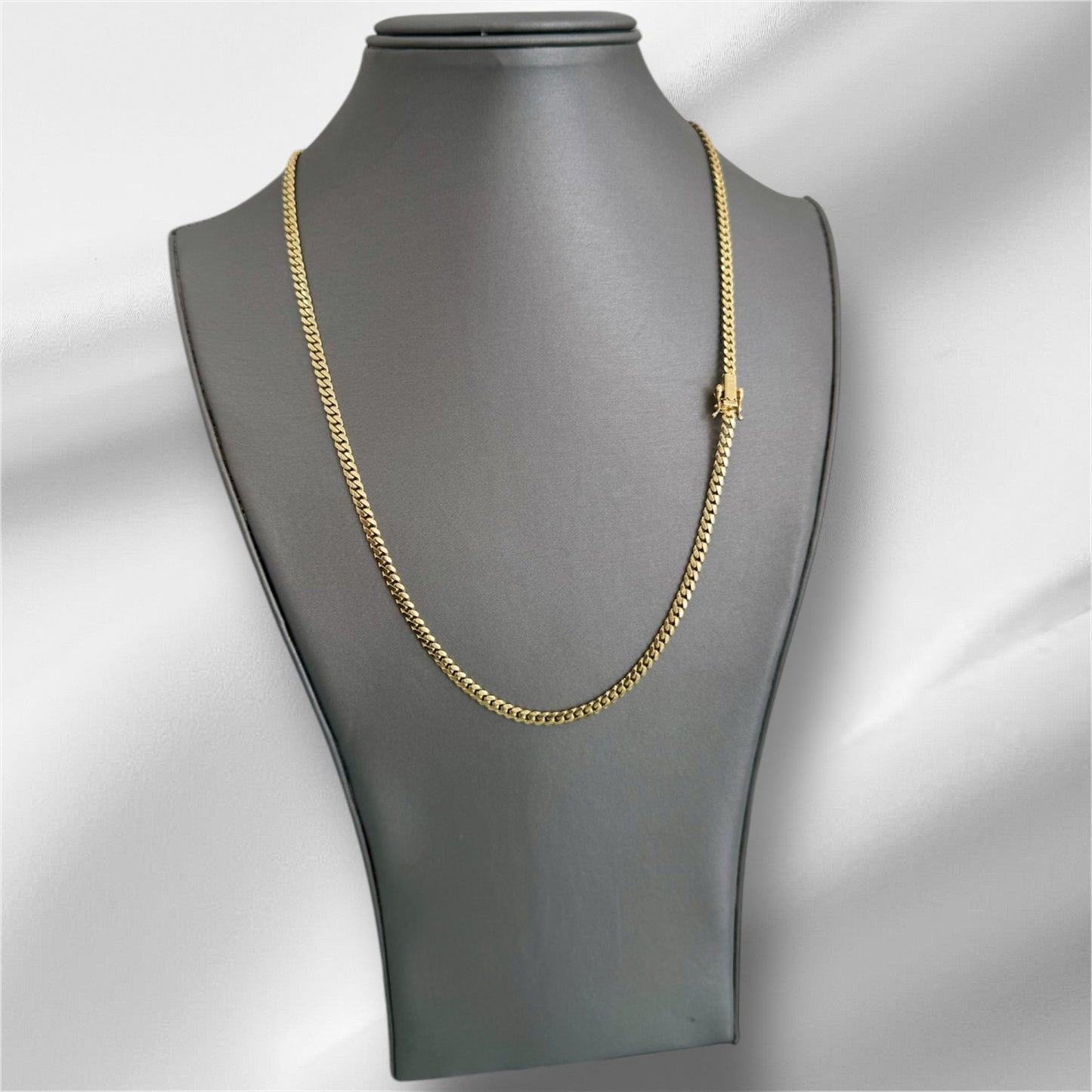 solid 14k Cuban chain