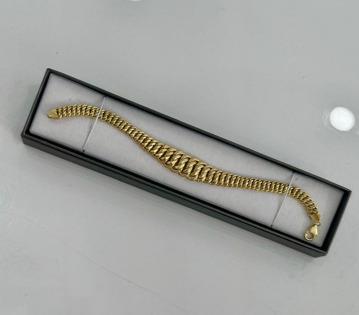 14k gold princess bracelet