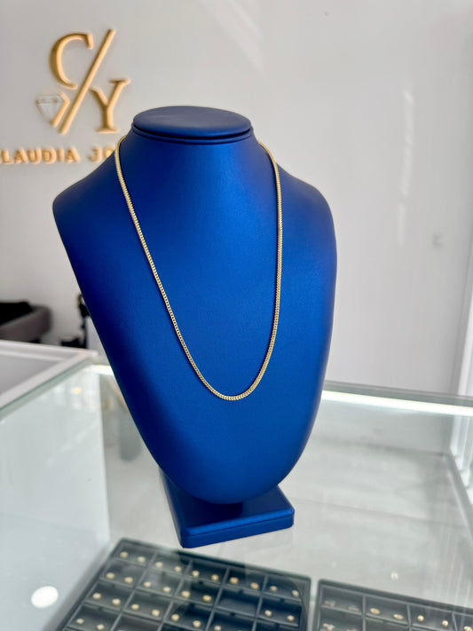 Franco chain with pendant 10k